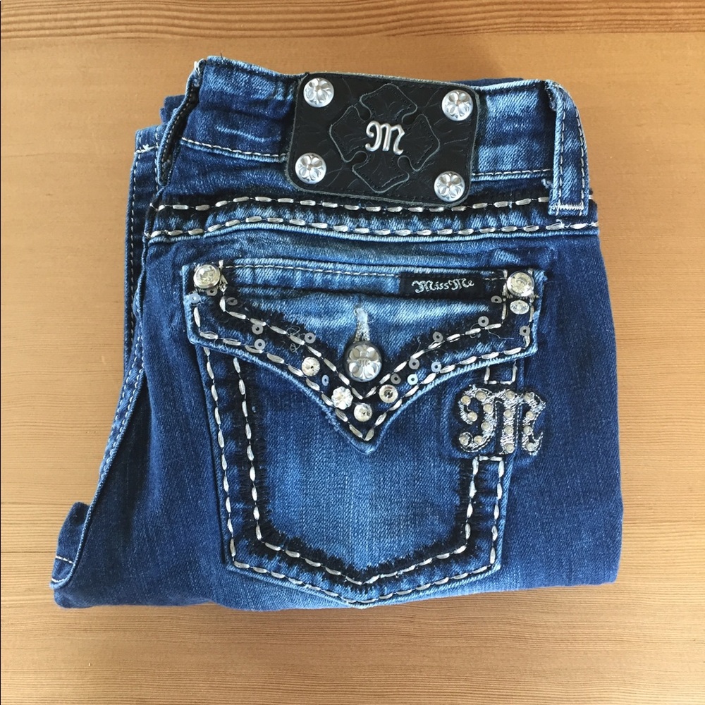 Miss Me jeans, like new  Size 30/33